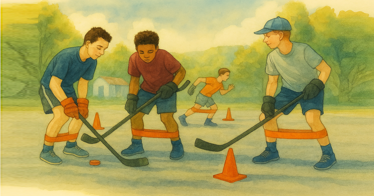 How to Train for Game Pace Without an Ice Rink