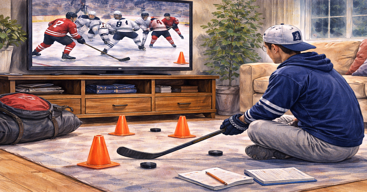 How to Build Hockey IQ at Home in 10 Minutes a Day