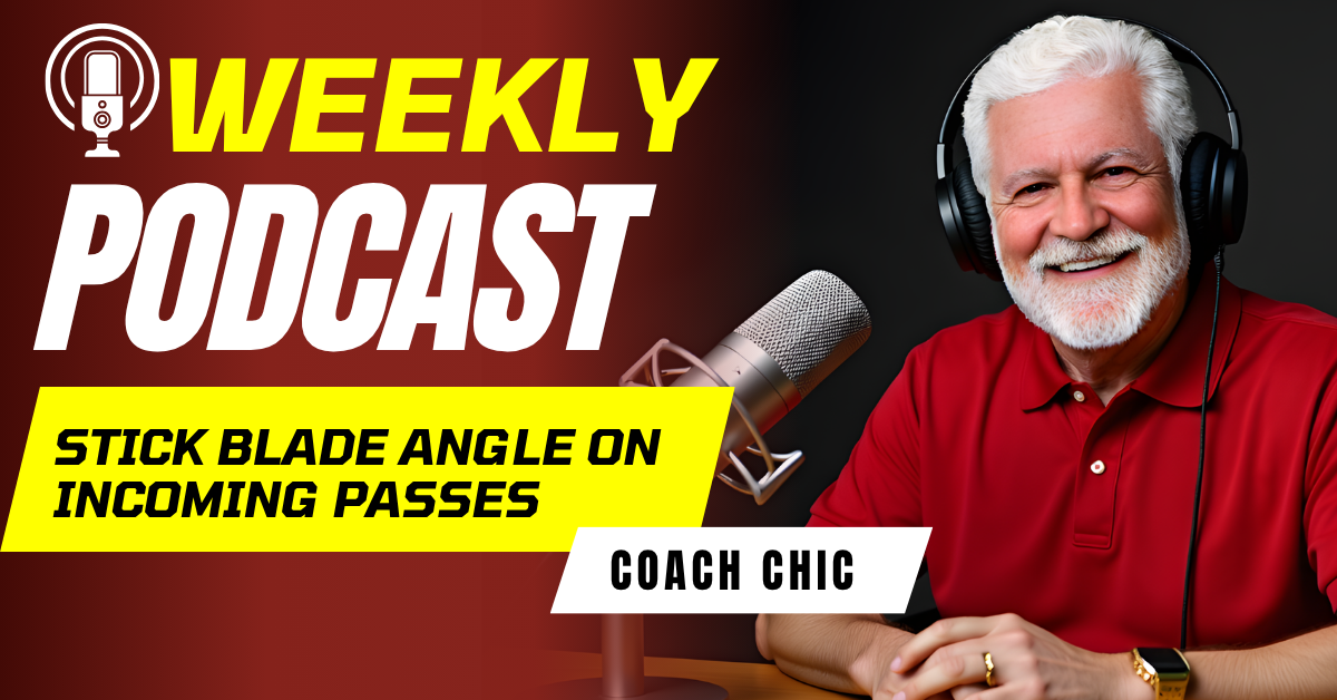 Stick Blade Angle on Incoming Passes